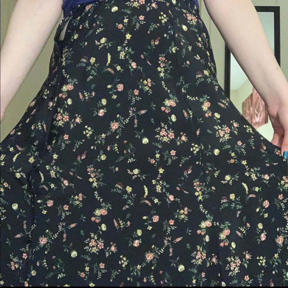 Vintage Floral Skirt